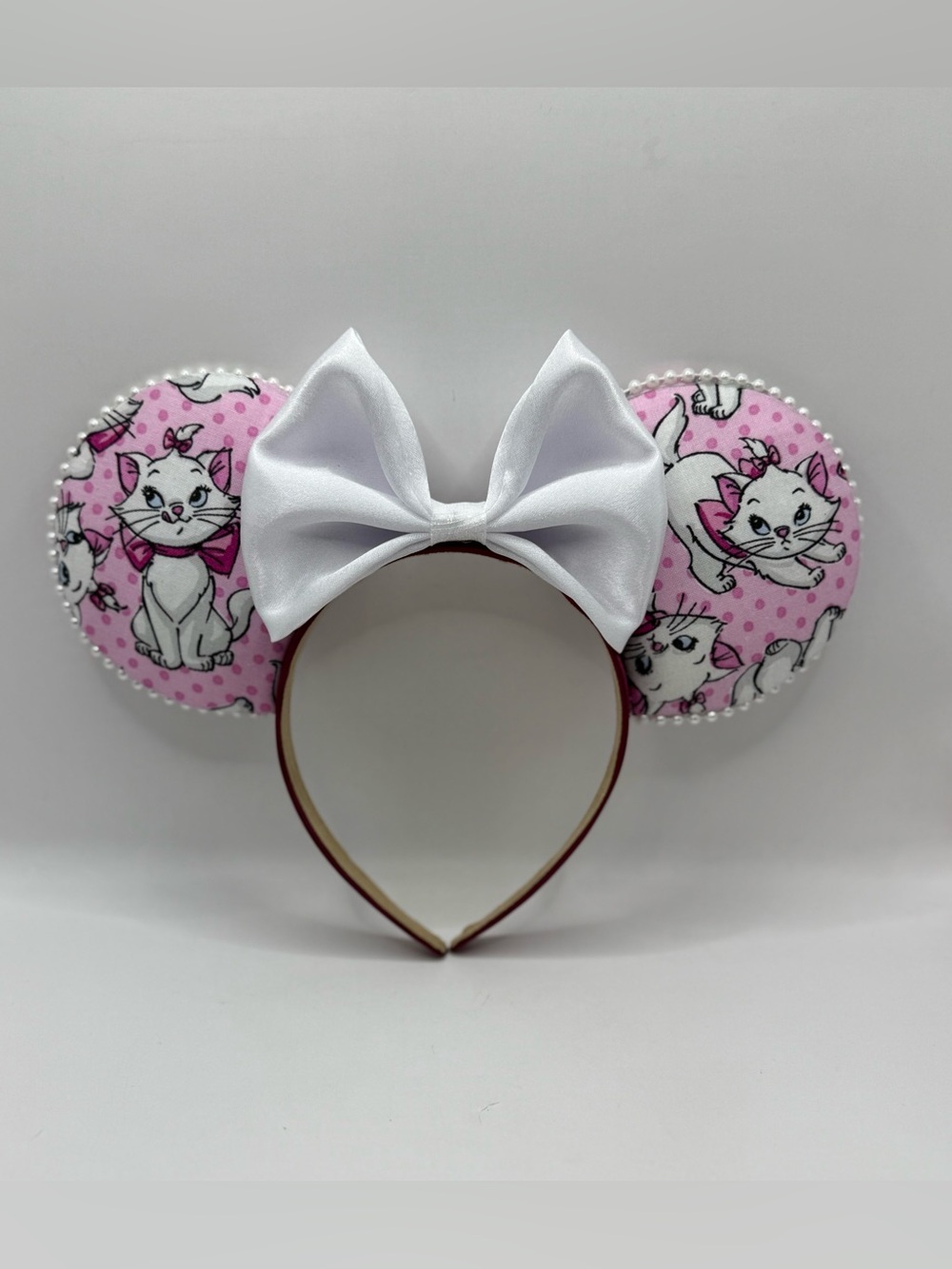 Disney Aristocats Marie Hand Crafted Minnie Ears